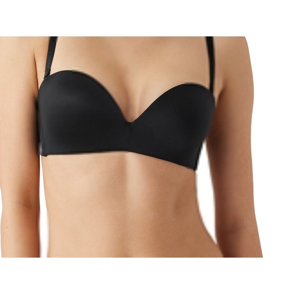 Wire-Free Strapless T-Shirt Bra with Multi-Way Straps